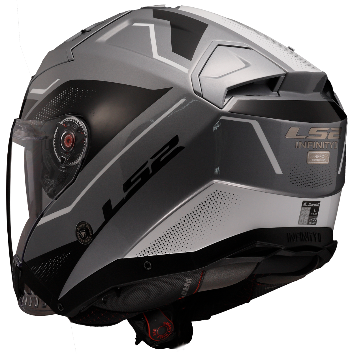 LS2 OF603 INFINITY II VEYRON GL.GREY WHITE-06