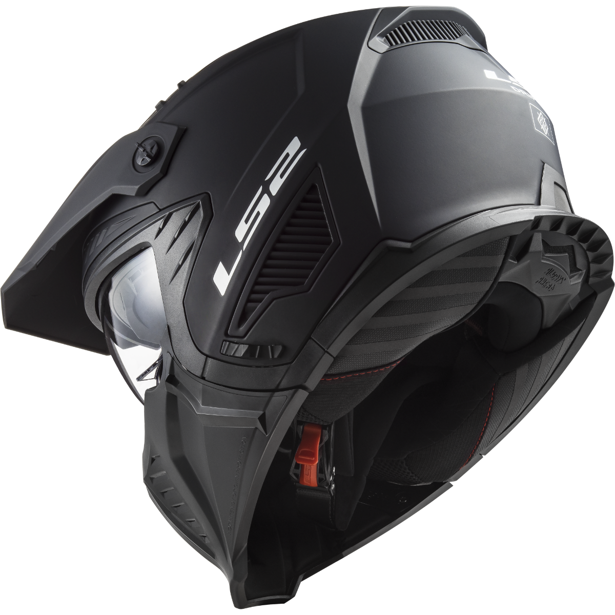 LS2 OF606 DRIFTER SOLID MATT BLACK-06 L