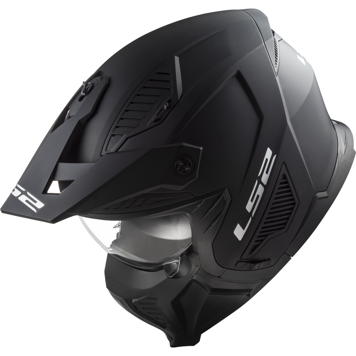 LS2 OF606 DRIFTER SOLID MATT BLACK-06 L