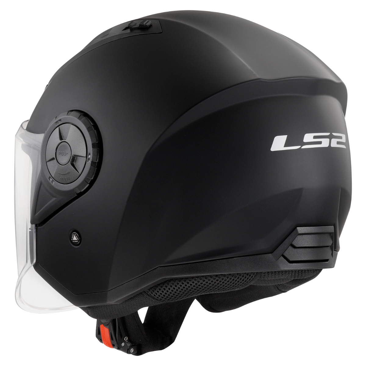 LS2 OF616 AIRFLOW II SOLID MATT BLACK-06 L