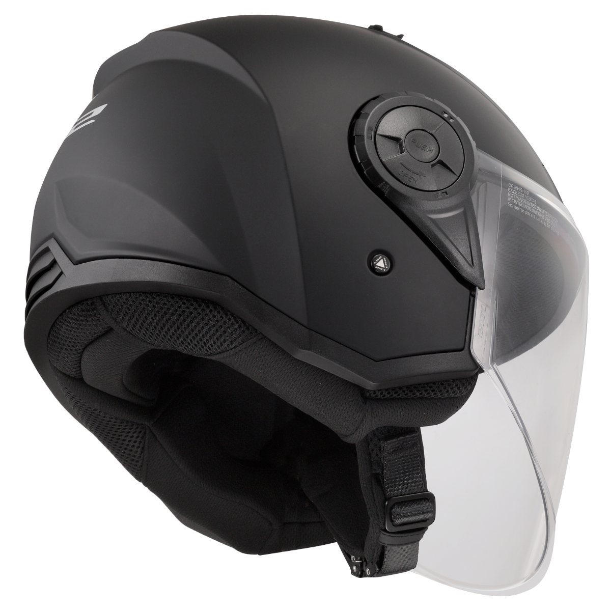 LS2 OF616 AIRFLOW II SOLID MATT BLACK-06 L