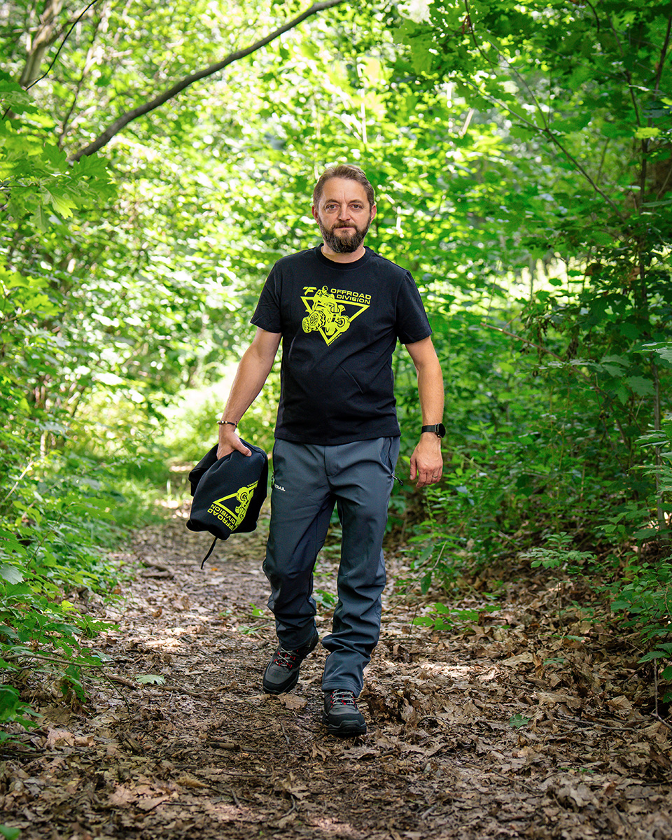 Finntrail T-shirt ATV BlackYellow S