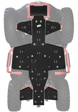 XRW SKID PLATES KIT PHD - SEGWAY SNARLER AT6 L