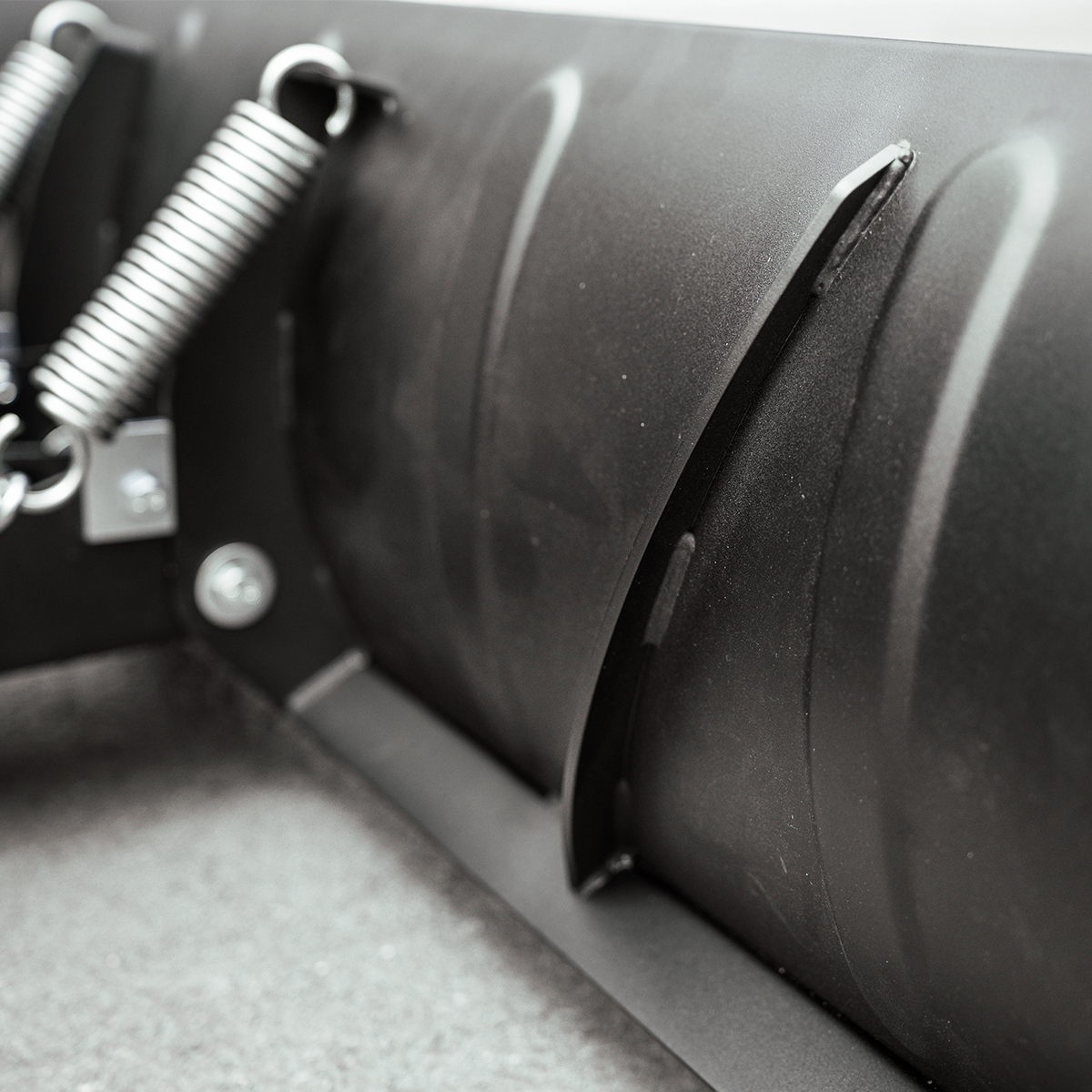 SHARK Snow Plow 59" Steel BLACK (150 cm) with QUICK adapter