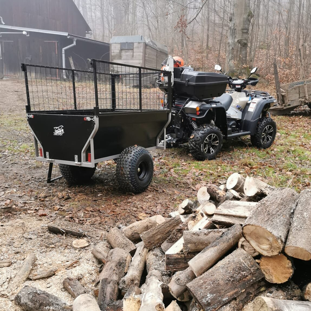 SHARK zvýšené bočnice 500mm pro vozík SHARK WOOD 550, 150 x 96 x 50 cm